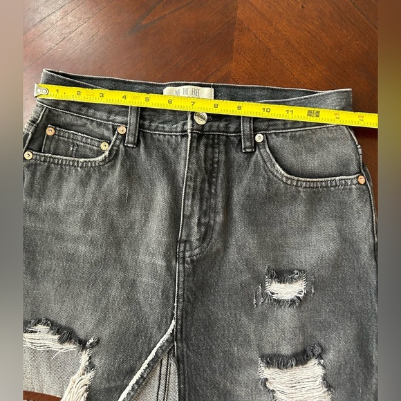 We The Free Charcoal Denim Skirt - Picture 6 of 6